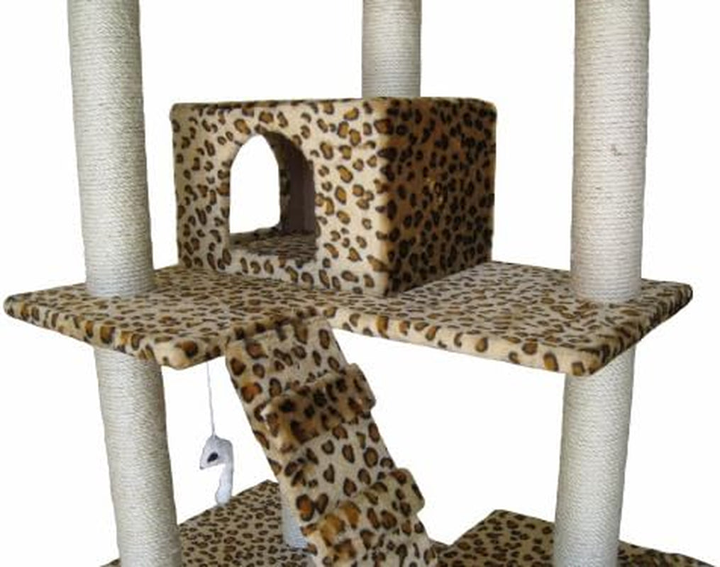 Cat Tree Leopard Print